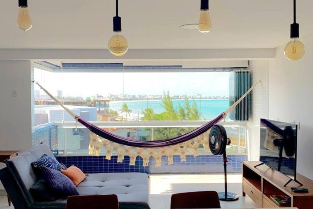 Joao Pessoa, A Dois Passos Do Paraiso, 2 Suites Com A/C, Vista Panoramica Para O Mar Do Bessa, Portaria 24H E 2 Vagas De Garagem Exterior foto