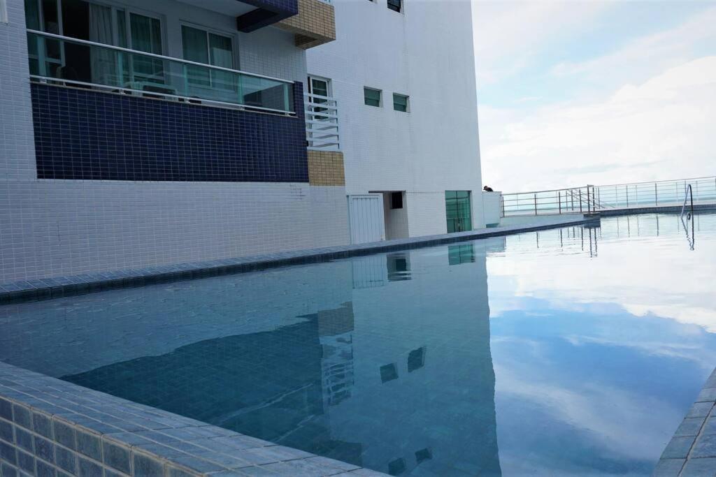 Joao Pessoa, A Dois Passos Do Paraiso, 2 Suites Com A/C, Vista Panoramica Para O Mar Do Bessa, Portaria 24H E 2 Vagas De Garagem Exterior foto